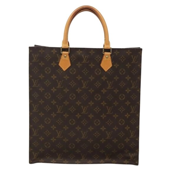 LOUIS VUITTON Monogram Sac Plat Hand Bag M51140 LV Auth 133704 - Picture 11 of 16